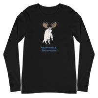 Abominable Snowmoose Unisex Long Sleeve Tee