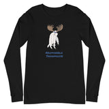 Abominable Snowmoose Unisex Long Sleeve Tee