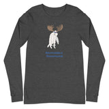 Abominable Snowmoose Unisex Long Sleeve Tee