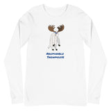 Abominable Snowmoose Unisex Long Sleeve Tee