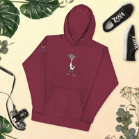 Elliot the Whooping Cranephant Unisex Hoodie