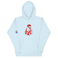 Clyde the Candy Cane Snake Hoodie