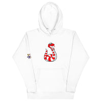 Clyde the Candy Cane Snake Hoodie