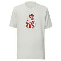 Clyde the Candy Cane Snake Unisex t-shirt