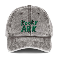 Kooky Ark Logo Vintage Cotton Twill Cap