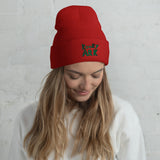 Kooky Ark Logo Embroidered Cuffed Beanie