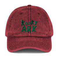 Kooky Ark Logo Vintage Cotton Twill Cap