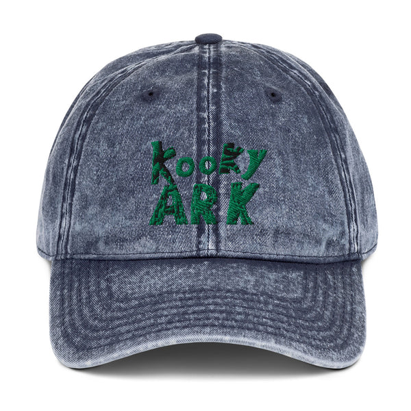 Kooky Ark Logo Vintage Cotton Twill Cap