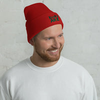 Kooky Ark Logo Embroidered Cuffed Beanie